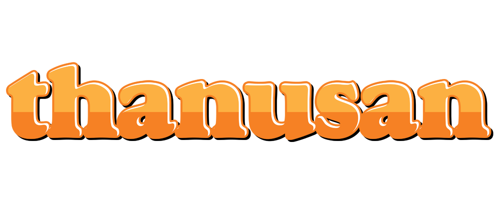 Thanusan orange logo
