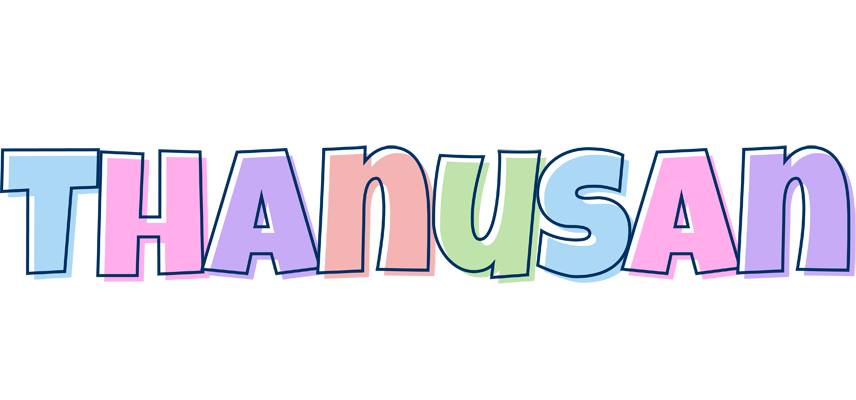 Thanusan pastel logo