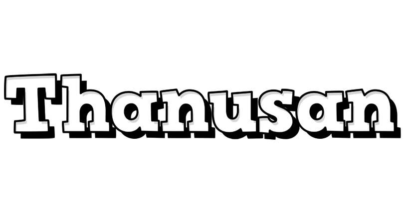 Thanusan snowing logo