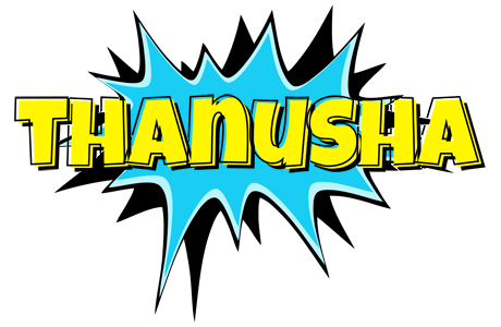 Thanusha amazing logo