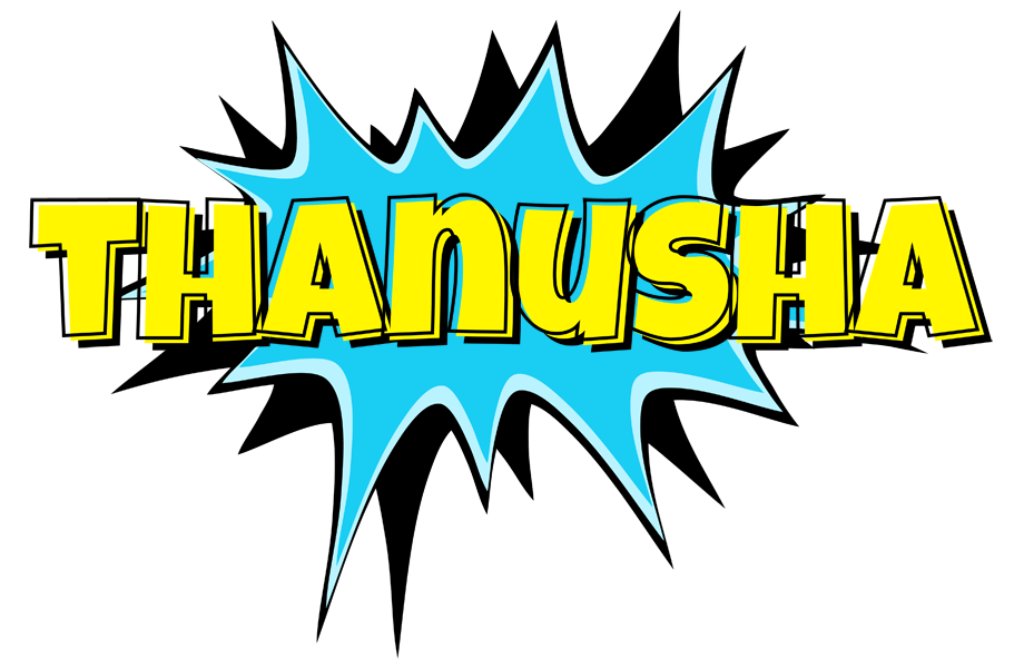 Thanusha amazing logo