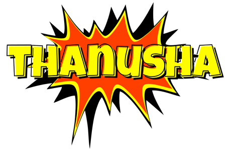 Thanusha bazinga logo