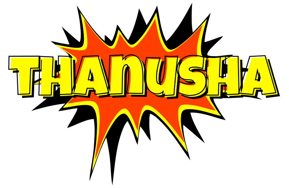 Thanusha bazinga logo
