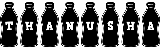 Thanusha bottle logo