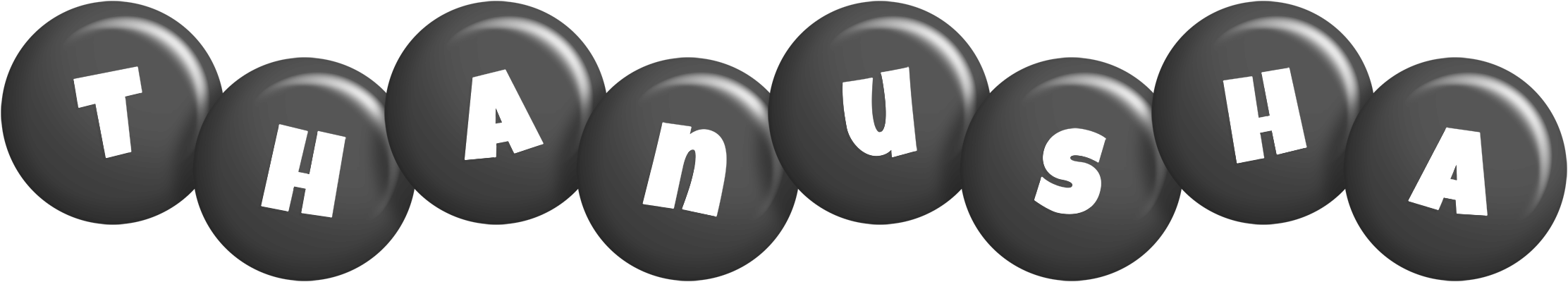 Thanusha candy-black logo