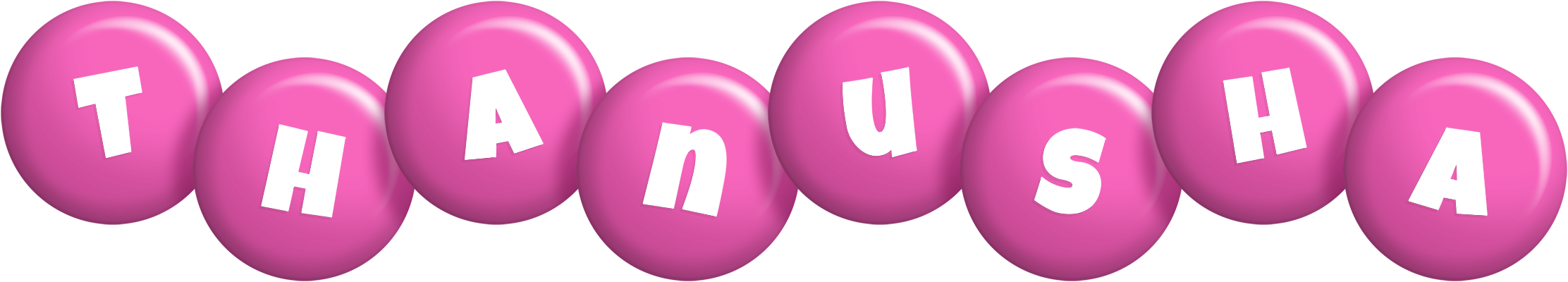 Thanusha candy-pink logo