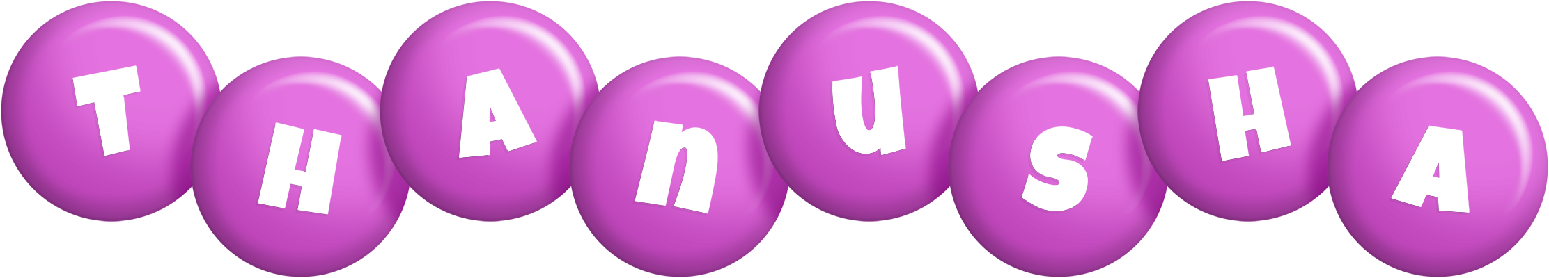 Thanusha candy-purple logo