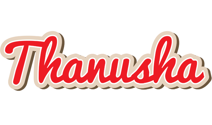 Thanusha chocolate logo