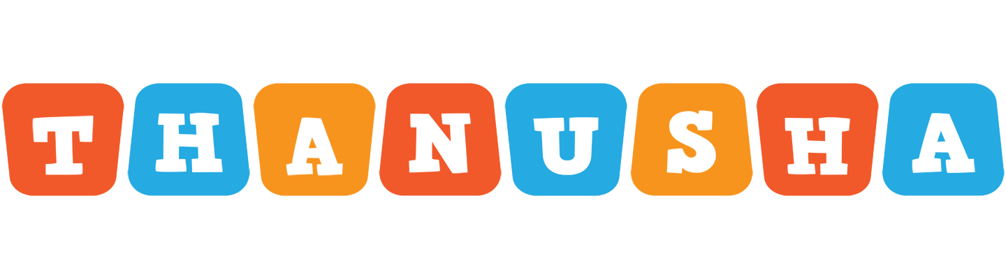 Thanusha comics logo