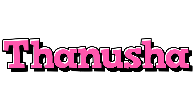Thanusha girlish logo