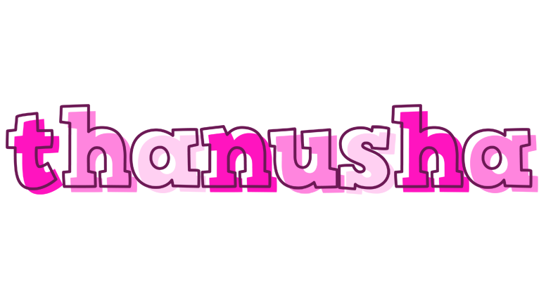 Thanusha hello logo