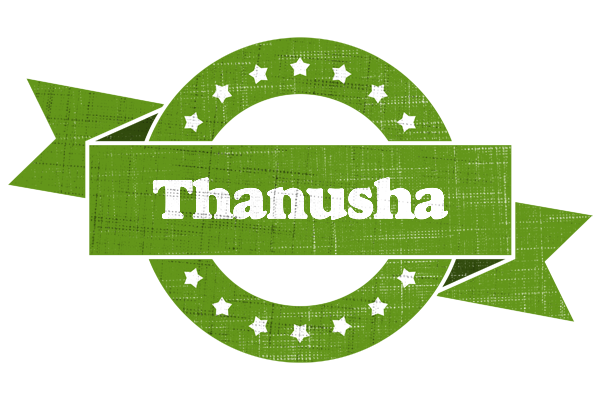 Thanusha natural logo