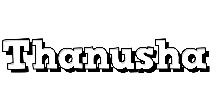 Thanusha snowing logo