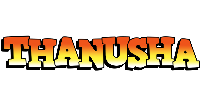 Thanusha sunset logo