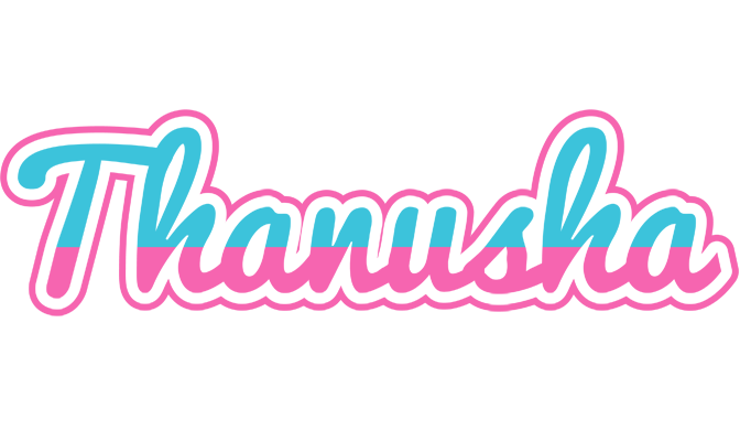 Thanusha woman logo