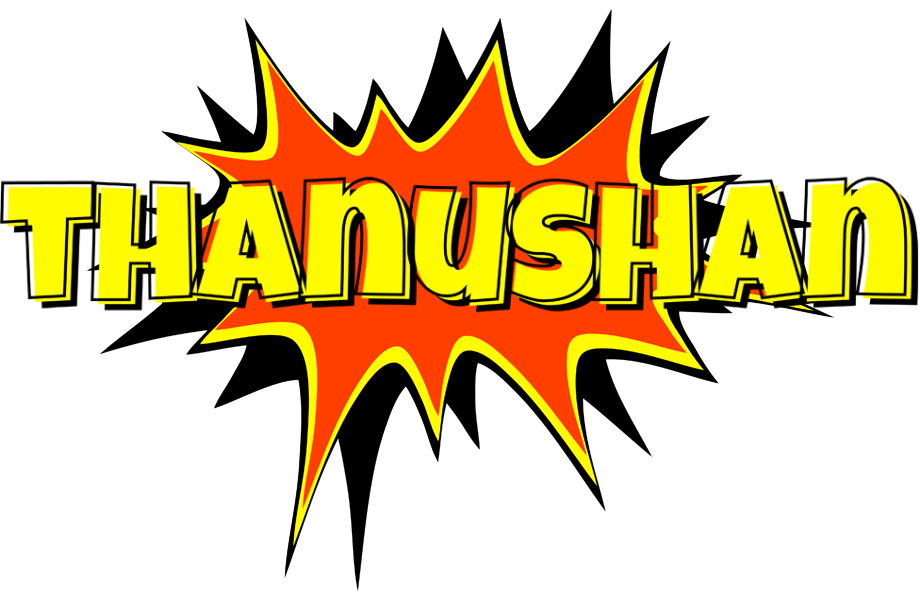 Thanushan bazinga logo