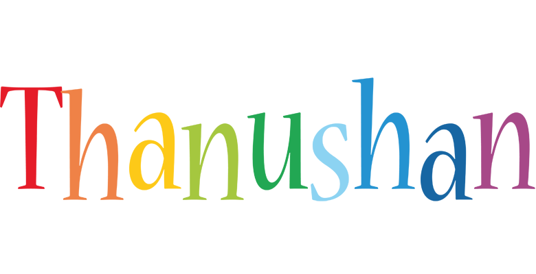 Thanushan birthday logo