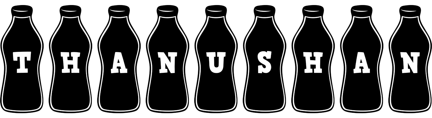 Thanushan bottle logo