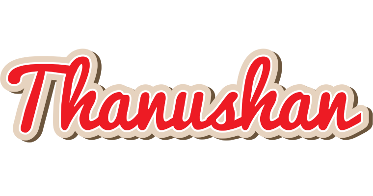 Thanushan chocolate logo