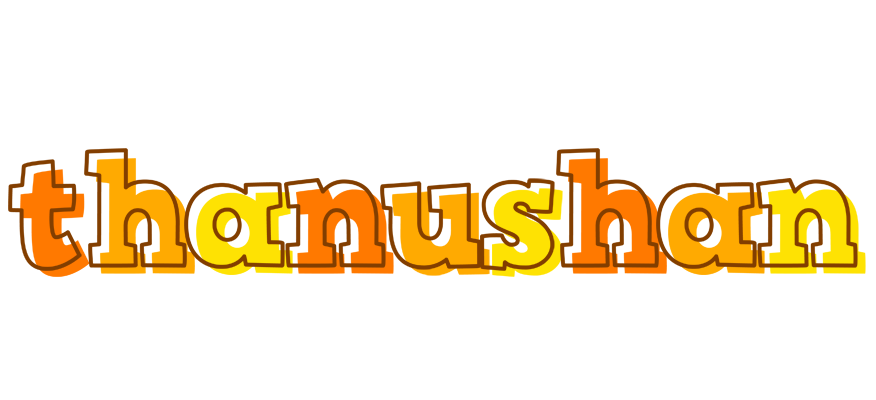 Thanushan desert logo