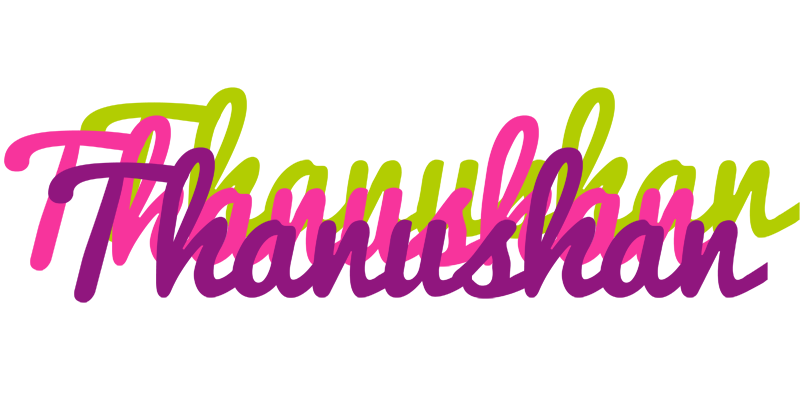 Thanushan flowers logo
