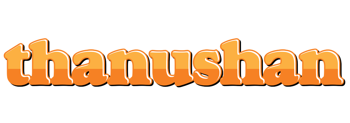 Thanushan orange logo