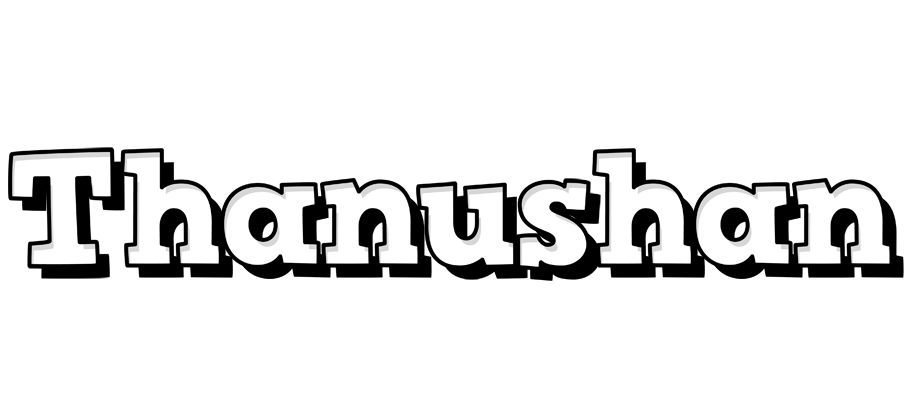 Thanushan snowing logo