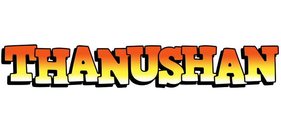Thanushan sunset logo