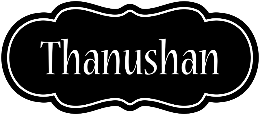 Thanushan welcome logo