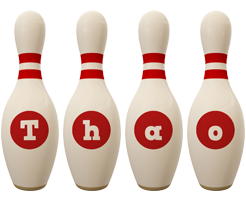 Thao bowling-pin logo