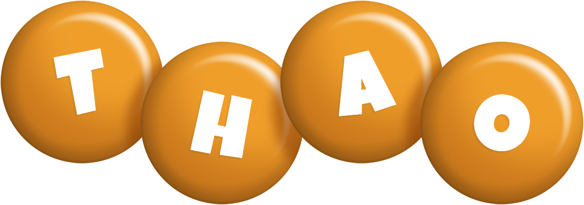 Thao candy-orange logo