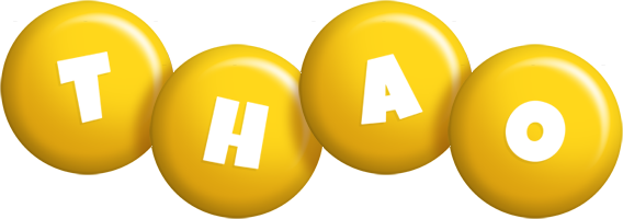 Thao candy-yellow logo