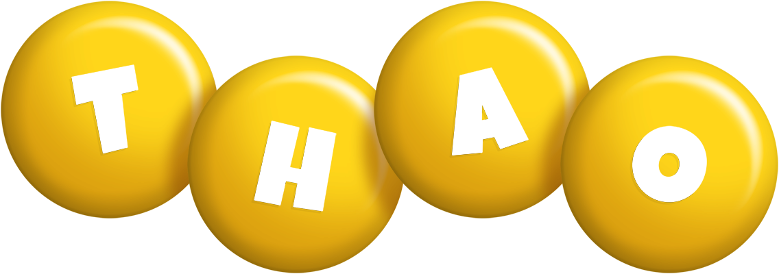 Thao candy-yellow logo