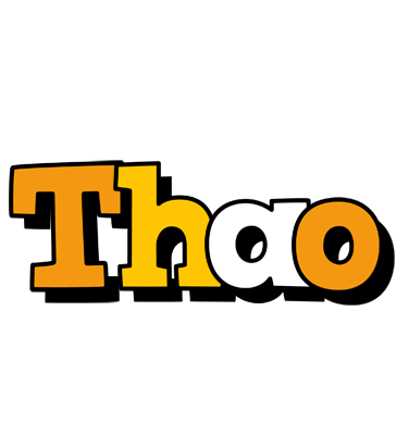 Thao cartoon logo