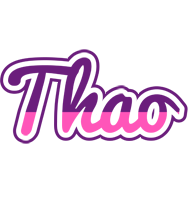 Thao cheerful logo