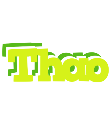 Thao citrus logo