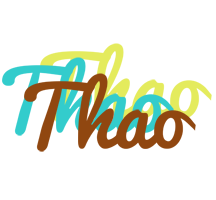 Thao cupcake logo