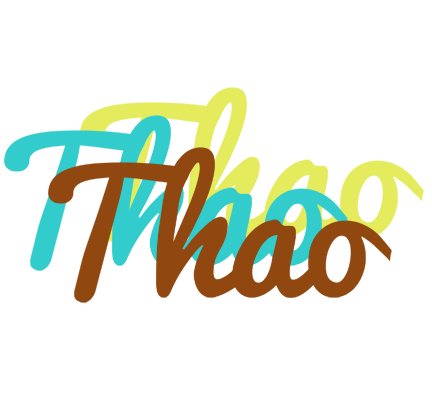 Thao cupcake logo