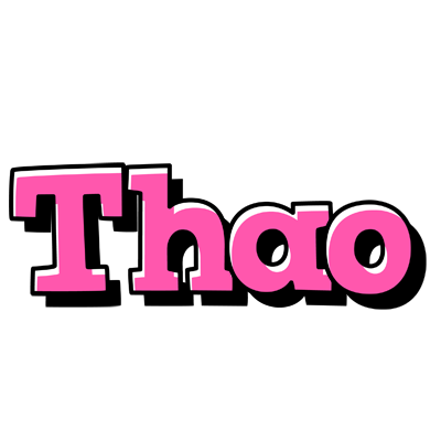 Thao girlish logo