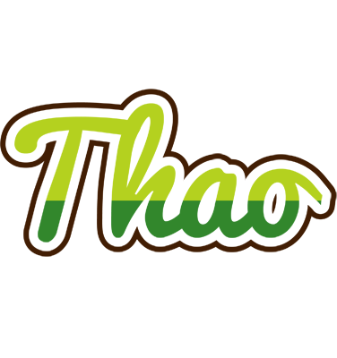 Thao golfing logo