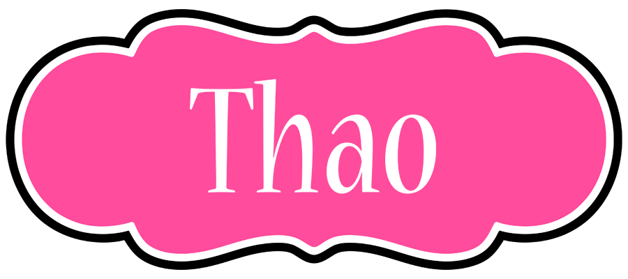 Thao invitation logo