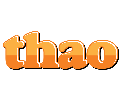Thao orange logo