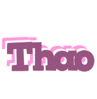 Thao relaxing logo