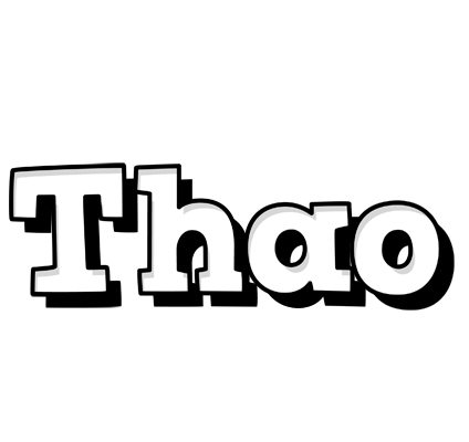 Thao snowing logo