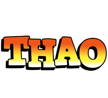 Thao sunset logo