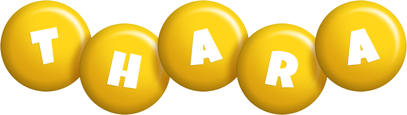 Thara candy-yellow logo