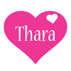 Thara love-heart logo