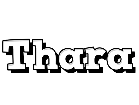 Thara snowing logo