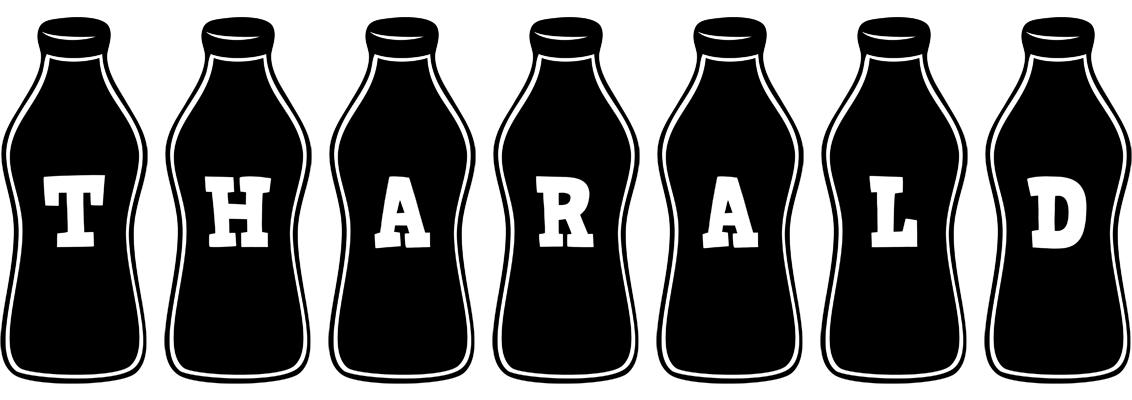 Tharald bottle logo