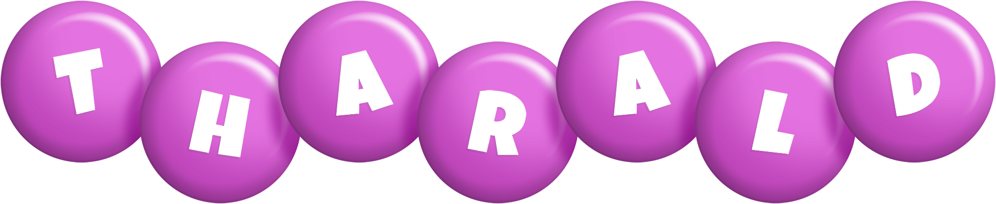 Tharald candy-purple logo